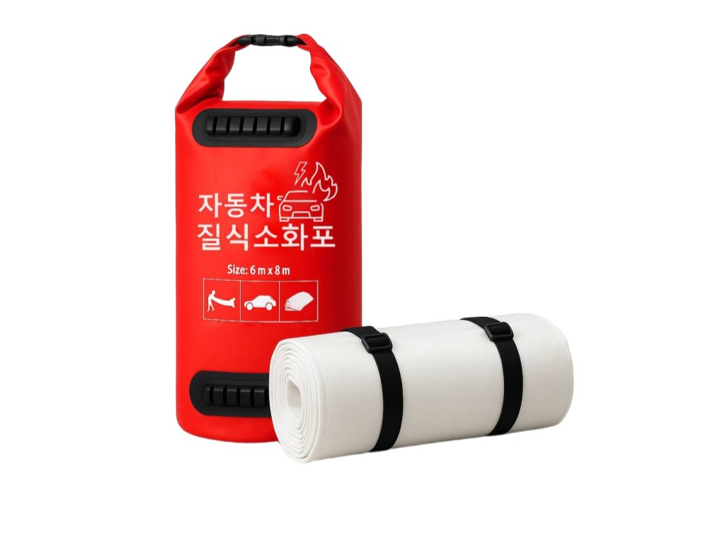 질식소화포 일반용 유리섬유